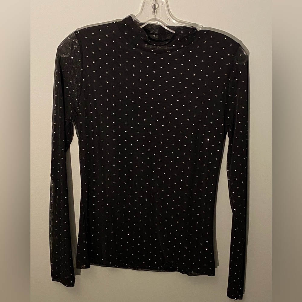 SIMONS- Contemporarie brand sheer top